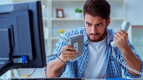Resolución de problemas de conexión en smartphone moderno