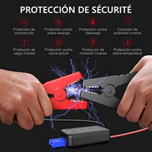Arrancador de baterías de coche BuTure 1500A - Imagen 5